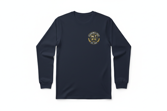 Long Sleeve T shirt with school logo